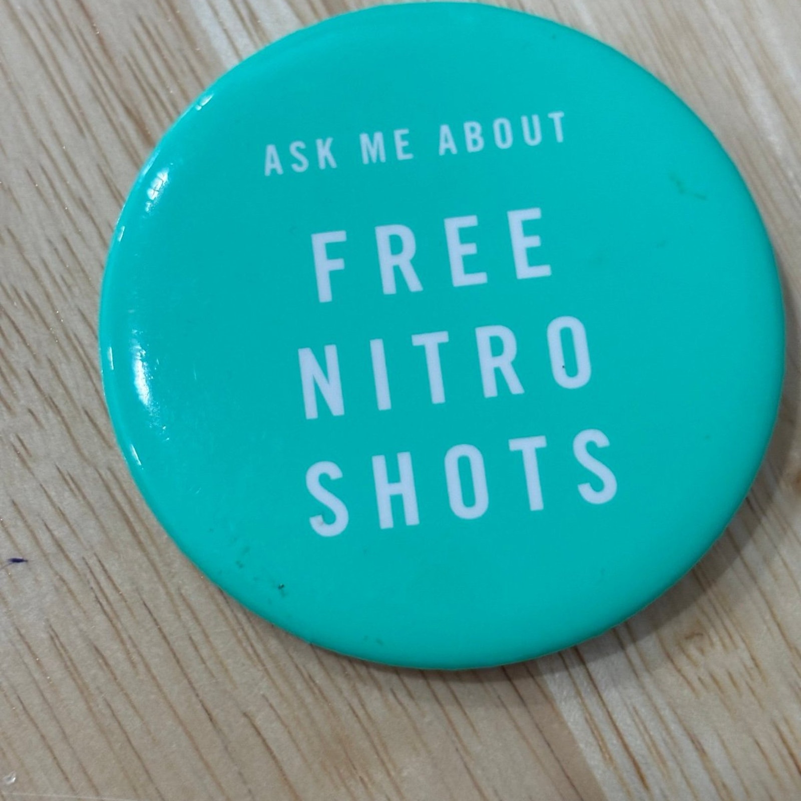 Starbucks Nitro Promo Pin